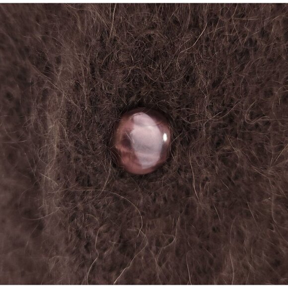 Needles Mohair Cardigan in Charcoal Brown S Mens New Defect Made in Japan LQ276 - Picture 7 of 16